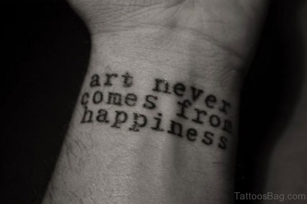 Nice Quotes Tattoo