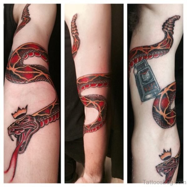 Awesome Snake Tattoo