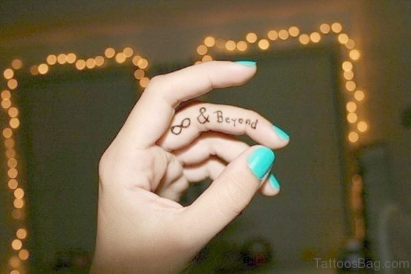 Nice Wording Tattoo