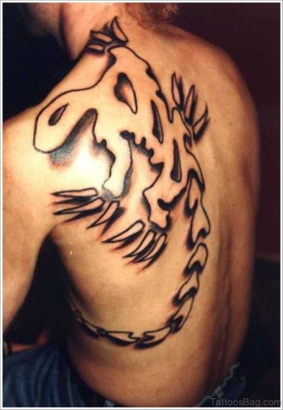 Outline Tribal Tattoo