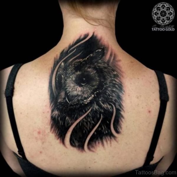Owl Face Tattoo