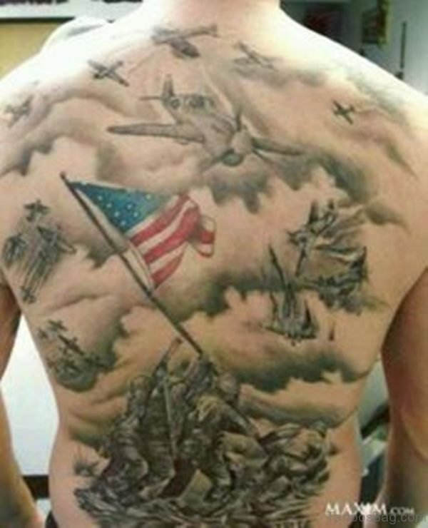 Patriotic Tattoo Design