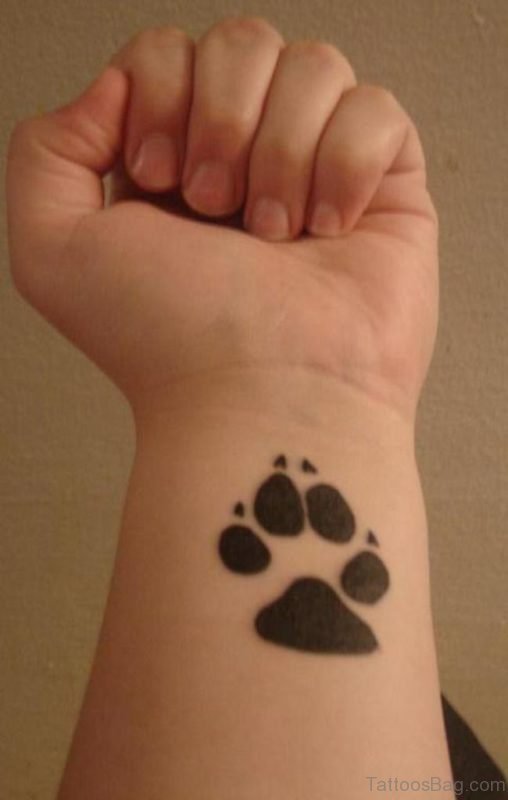 Paw Print Tattoo