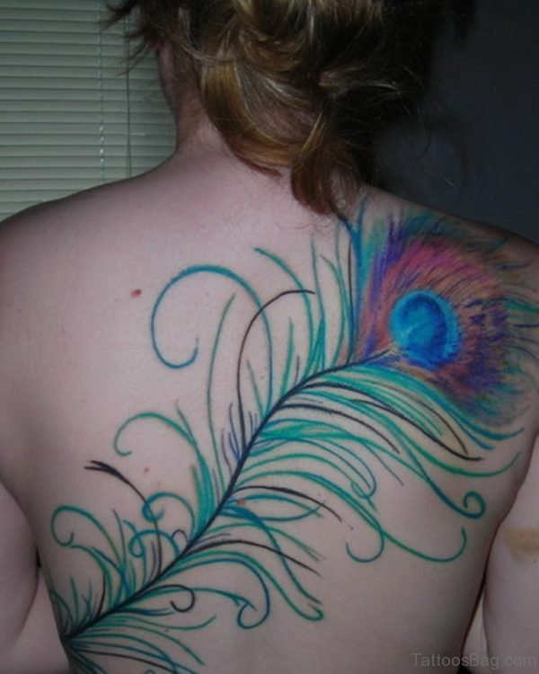 Peacock Feather Tattoo