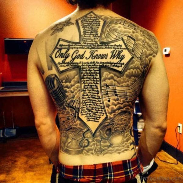 Perfect Cross Tattoo