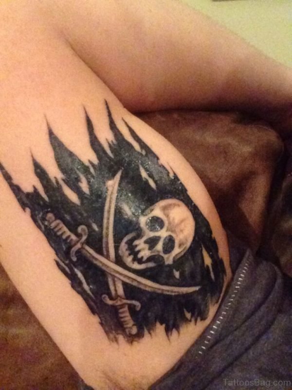 Pirate Flag Tattoo