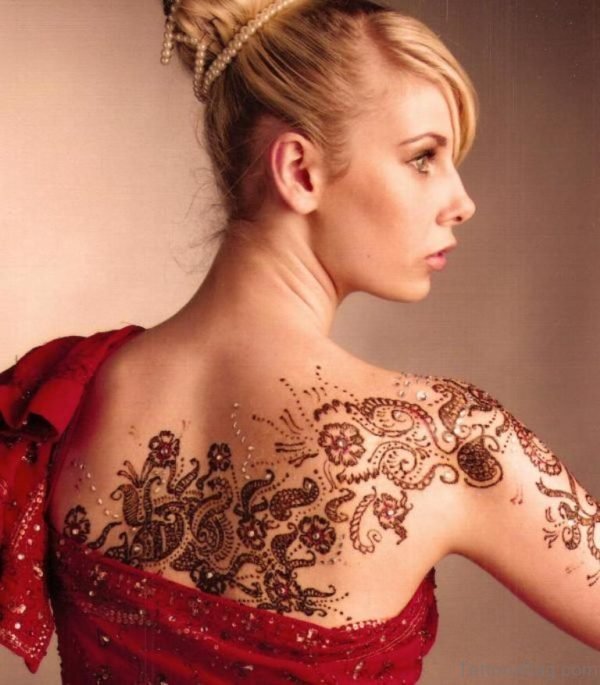 Polynesian Henna Tattoo Design