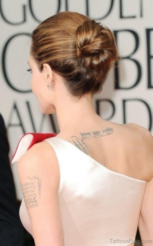 Pretty Back Tattoo