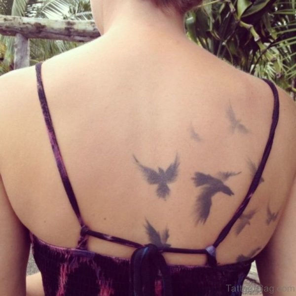 Pretty Bird Tattoo