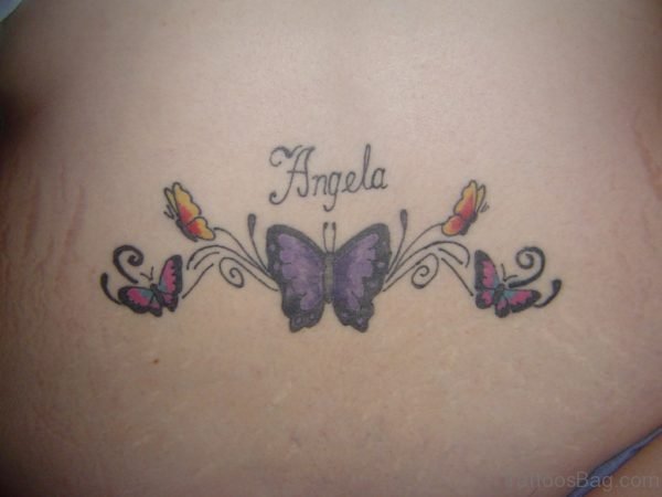 Pretty Butterfly Tattoo