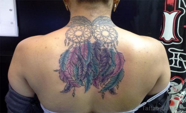 Pretty Dreamcatcher Tattoo Design