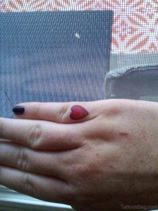 Pretty Heart Tattoo