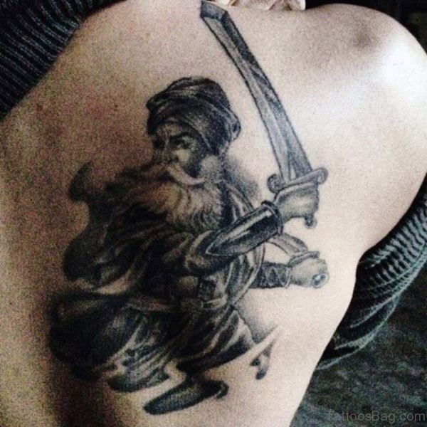 Punjabi Sword Tattoo