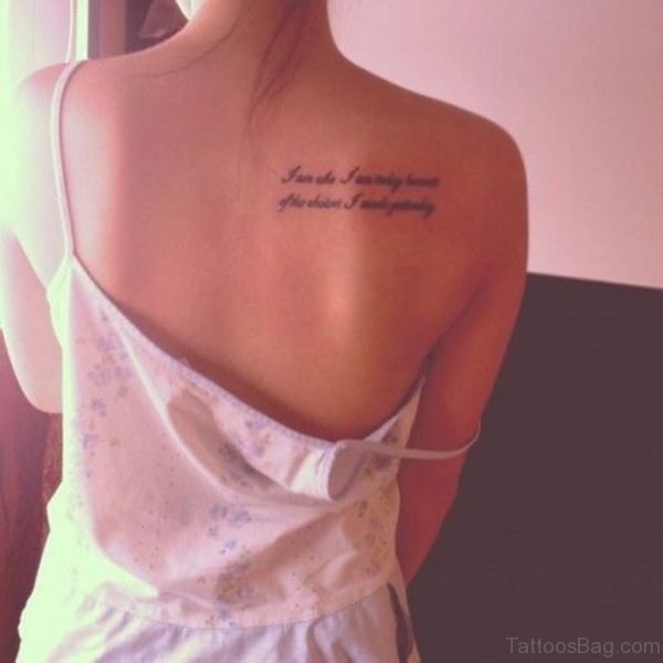 Quotes Tattoo