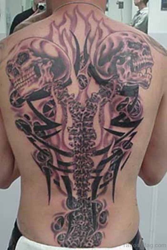 Realistic Skull Tattoo