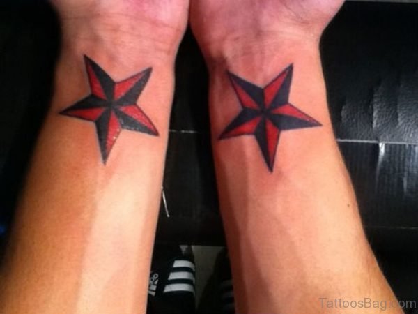 Red And Black Tattoo