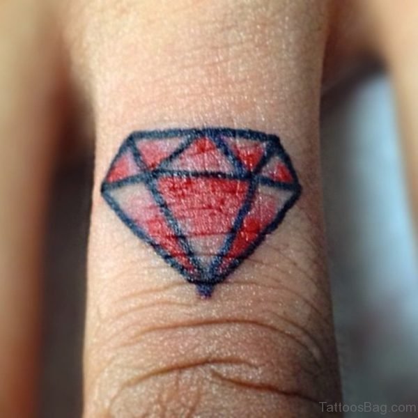 Red Diamond Tattoo