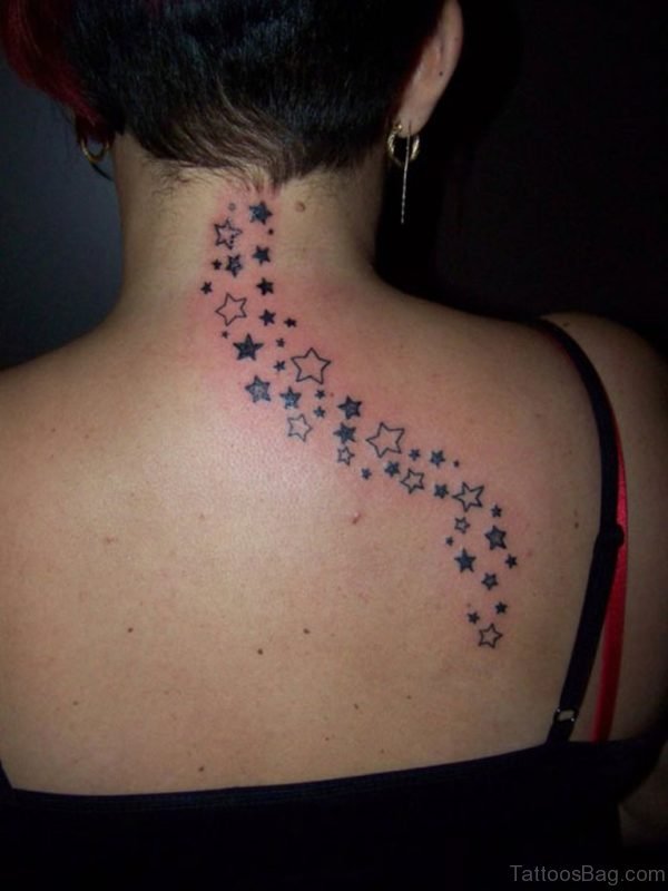 Rihanna Stars Tattoo