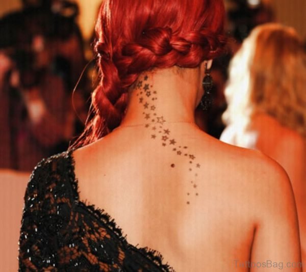Rihanna Stars Tattoo