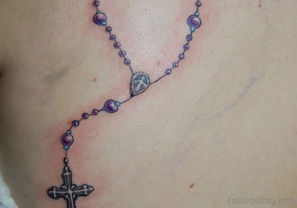 Rosary Tattoo Design