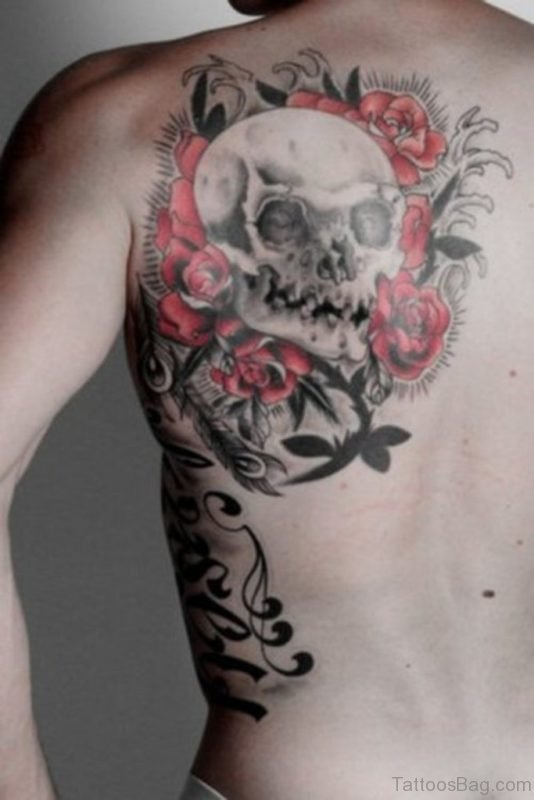 Rose And Skull Tattoo