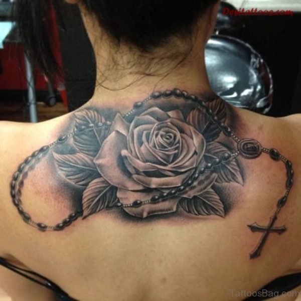 Attractive Rose Tattoo