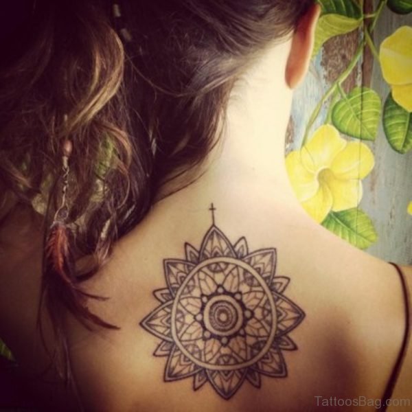 Round Mandala Tattoo Design