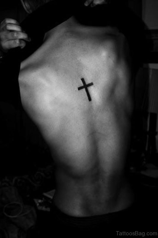Simple Cross Tattoo