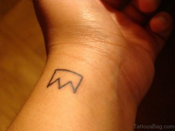 Simple Crown Tattoo