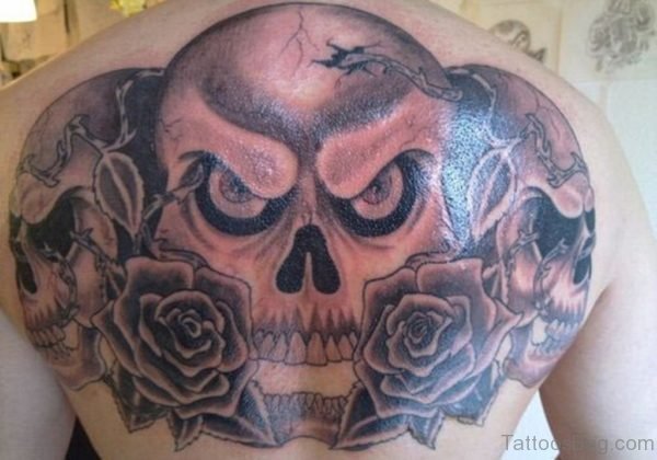 Skull Head Tattoo