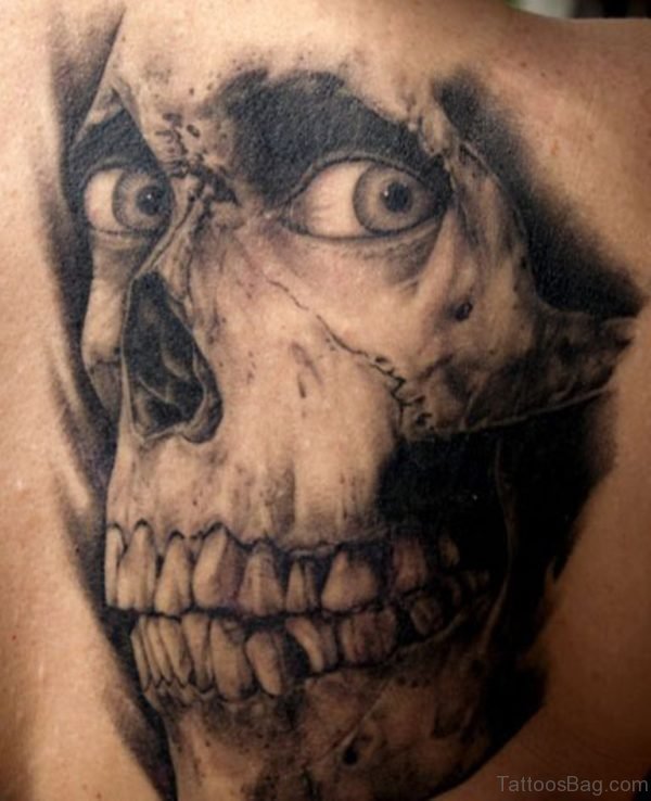 Skull Horror Tattoo