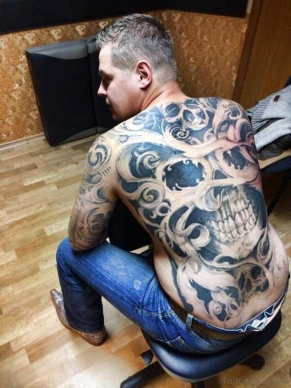 Skull Tattoo For Men