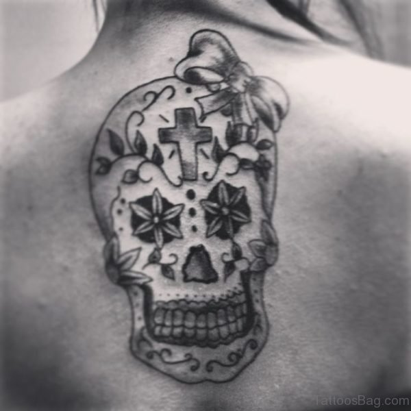 Skull Tattoo On Back