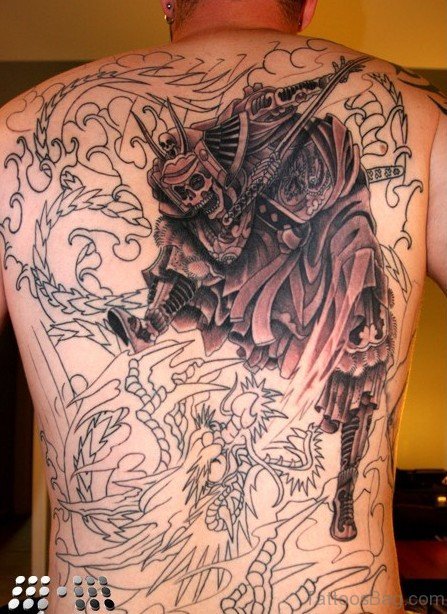 Skull Warrior Tattoo