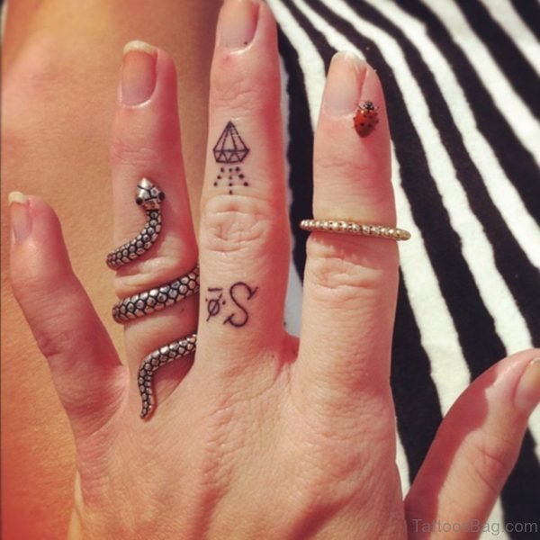 Small Diamond Tattoo