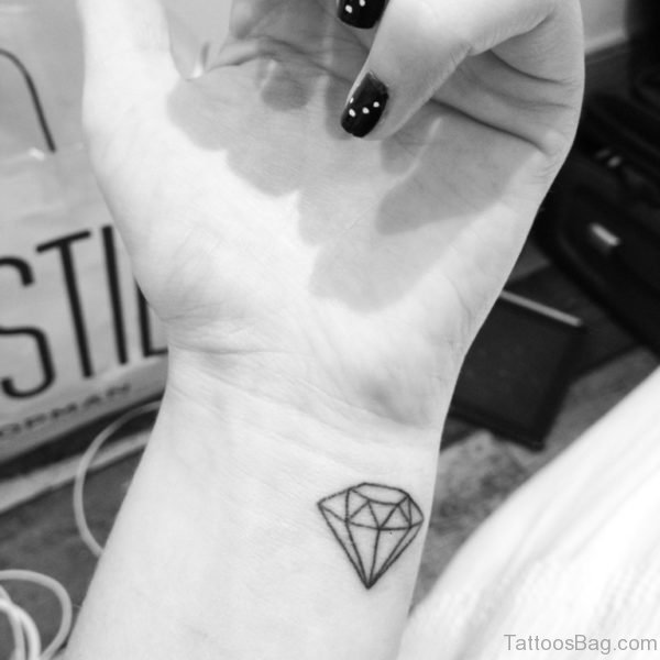 Small Diamond Tattoo