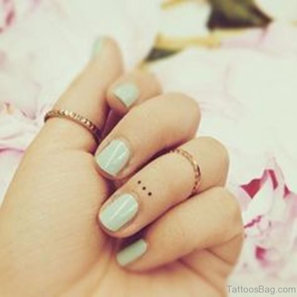 Small Dots Tattoo