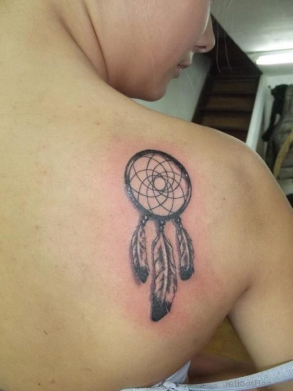 Small Dreamcatcher Tattoo for Women