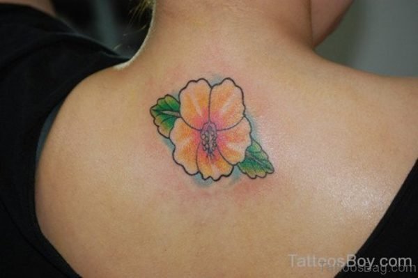 Small Lily Flower Tattoo 