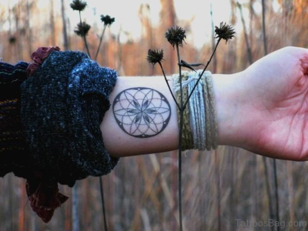 Small Mandala Tattoo 