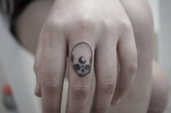 Small Skull Tattoo