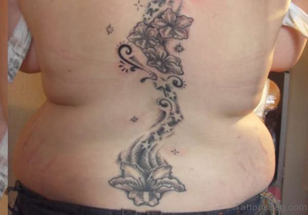 Star And Tribal Tattoo
