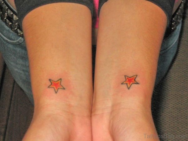 Star Tattoo On Wrist