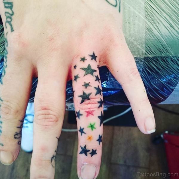 Star Tattoos Design On Fingers Star Tattoos Design On Fingers