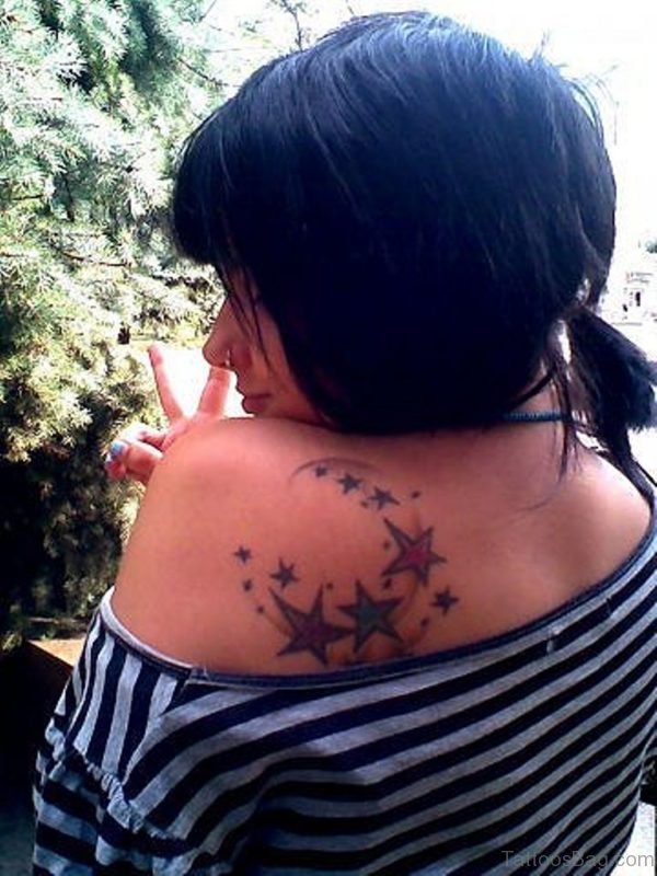 Stars Tattoo For Women