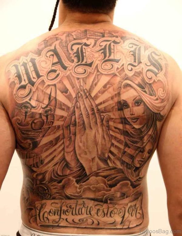 Stunning Back Tattoo