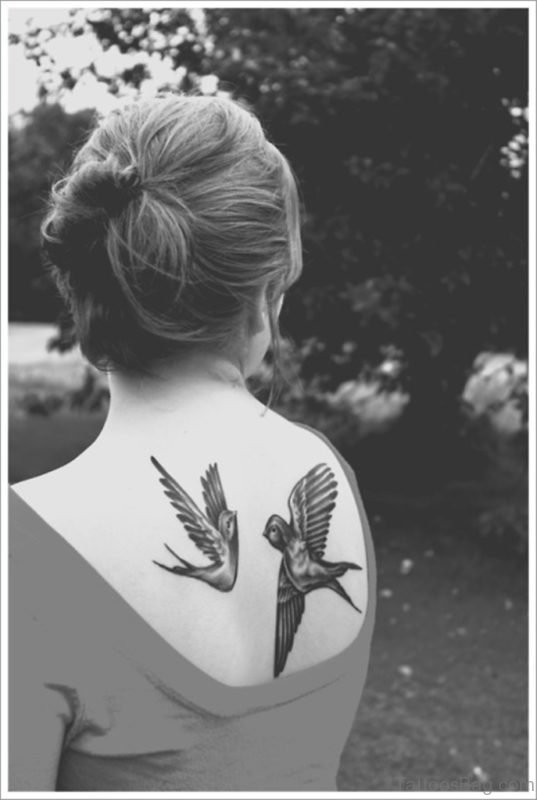 Stunning Birds Tattoo