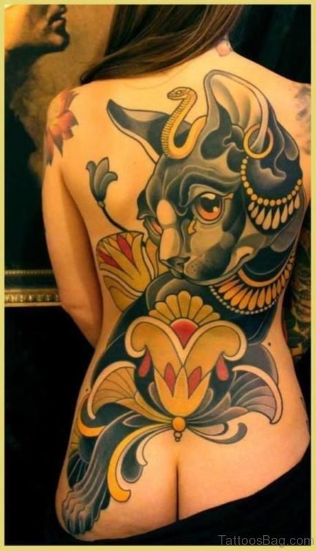 Stunning  Cat Tattoo