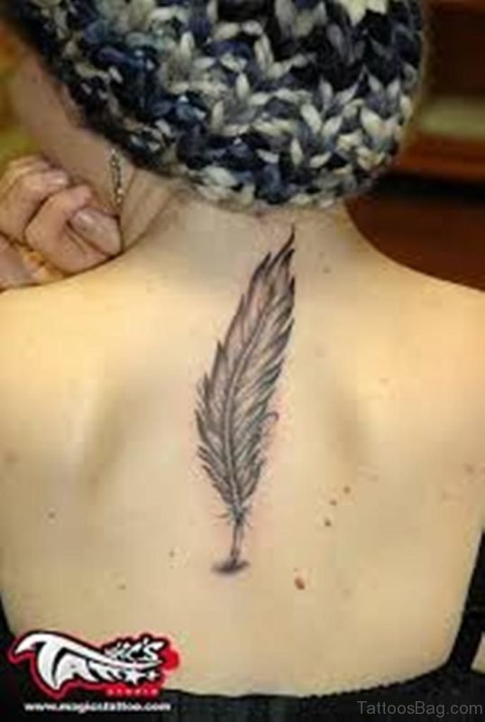 Stunning Feather Tattoo Design