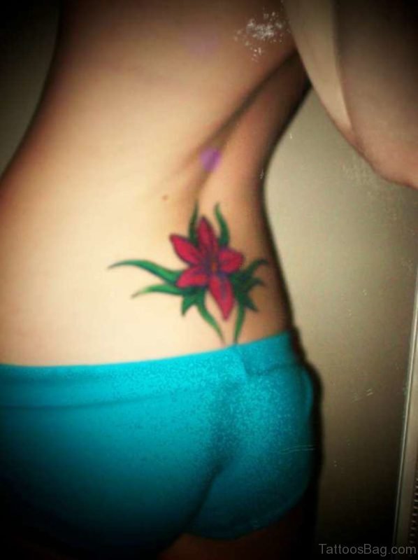 Stunning Lily Flower Tattoo